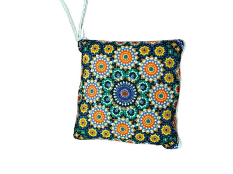 Minwal Travel Prayer Mat Islamic Art with Bag -  100 Pack (Wholesale Only)