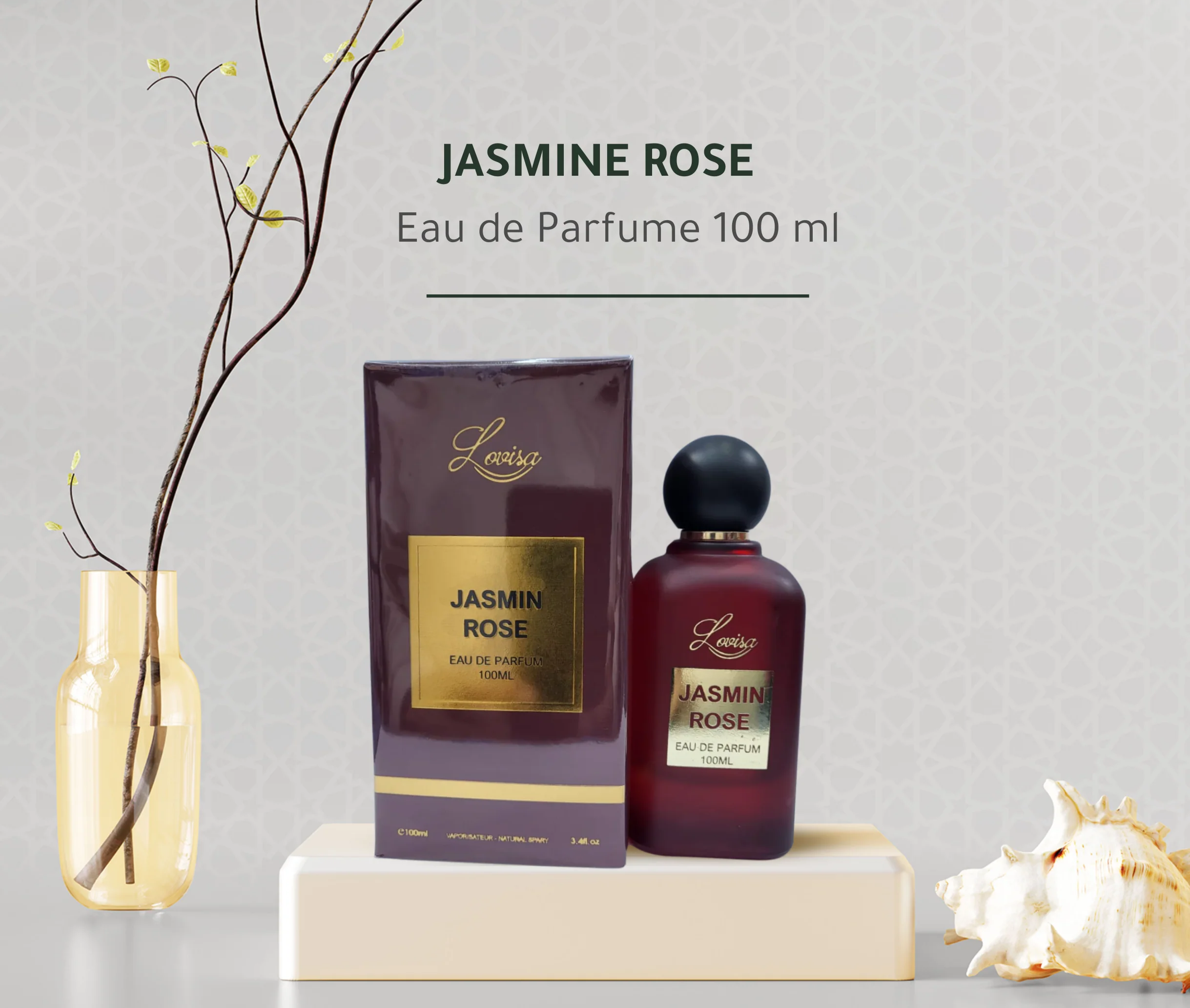 Jasmin Rose Perfume 100 ml EDP by Lovisa - B2B