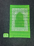 Portable Pocket Prayer Mat - 50 Pack – Lightweight Foldable Travel Salah Rug with Carry Pouch - Water-Resistant - Wholesale Only